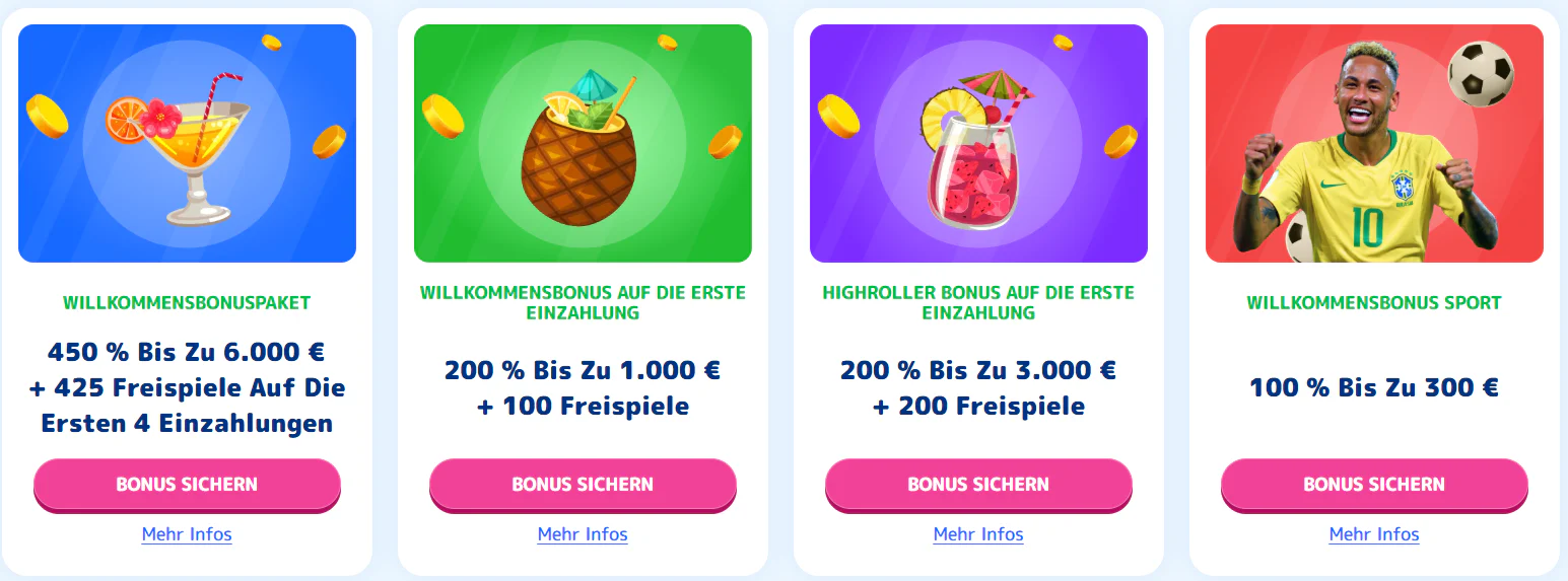 CasinoJoy Aktionen und Bonusangebote für Spieler